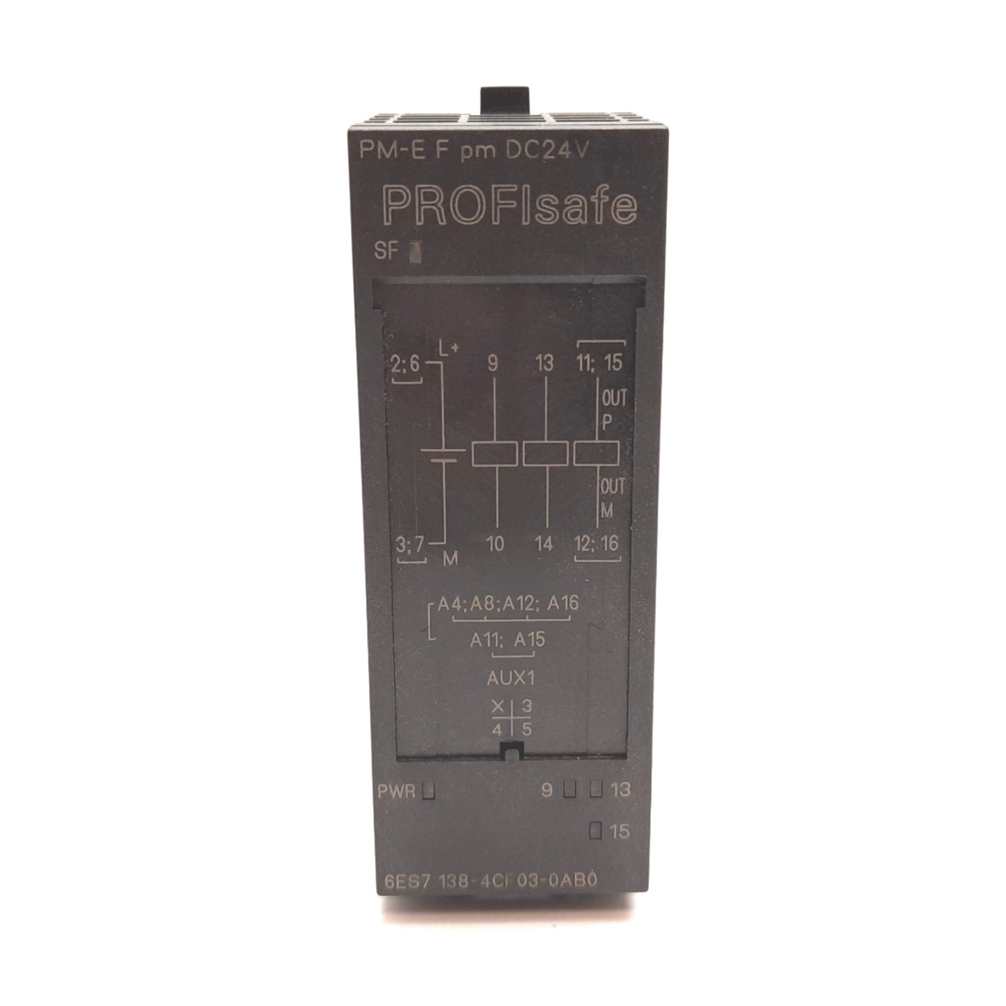 New Siemens 6ES7 138-4CF03-0AB0 Simatic PLC Power Module, PM-E F PROFIsafe, 24VDC