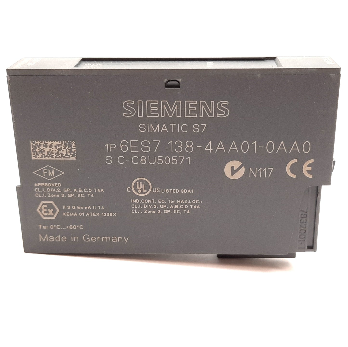 New Siemens 6ES7138-4AA01-0AA0 Simatic S7 PLC Reserve Module