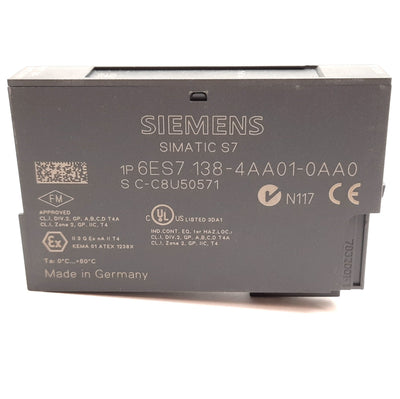 New Siemens 6ES7138-4AA01-0AA0 Simatic S7 PLC Reserve Module