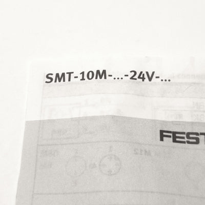 New Other Festo 551375 Proximity Sensor Round Slot, 100mA 24V SMT-10M-PS-24V-E-0.3-L-M8D