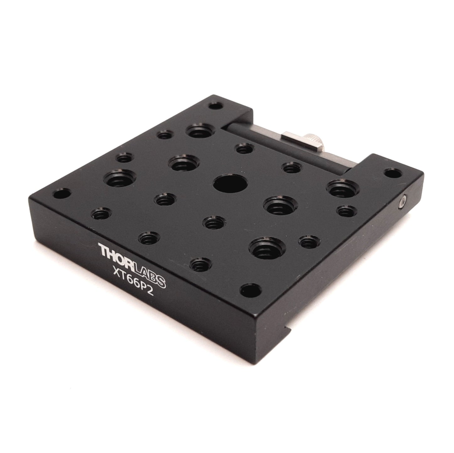 New Thorlabs XT66P2 Rail Carriage for 66mm Rails, 6-32 8-32 1/4"-20 Holes