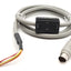 New Mitsubishi GT10-C10R4-8P GOT2000 Series HMI Cable, RS-422, 8-Pin Mini-DIN, 1m