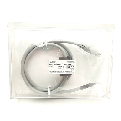 New Mitsubishi GT10-C10R4-8P GOT2000 Series HMI Cable, RS-422, 8-Pin Mini-DIN, 1m