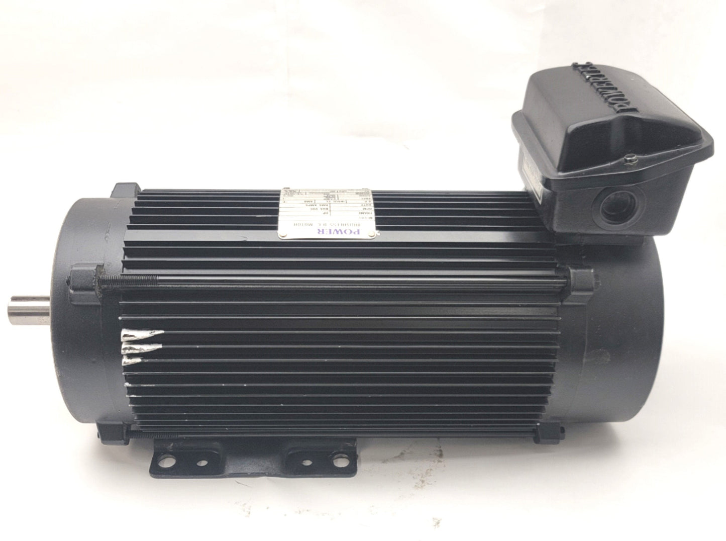 Used Powertec F147A1A1N007000 Brushless DC Motor 3HP, 1750RPM, 320VDC, 11A, L145TC