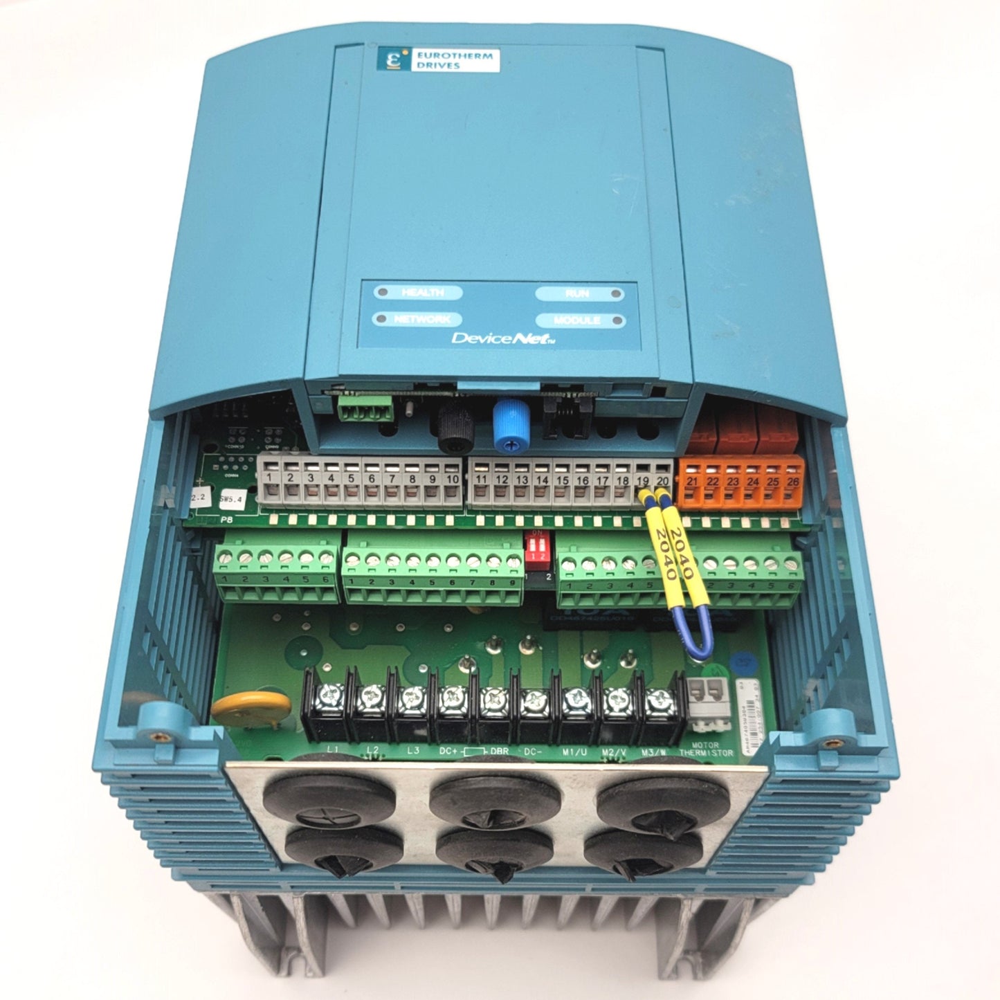 Used Eurotherm 690PB/0007/400/3/0/0021/US Variable Frequency Drive 1HP, 380-460VAC