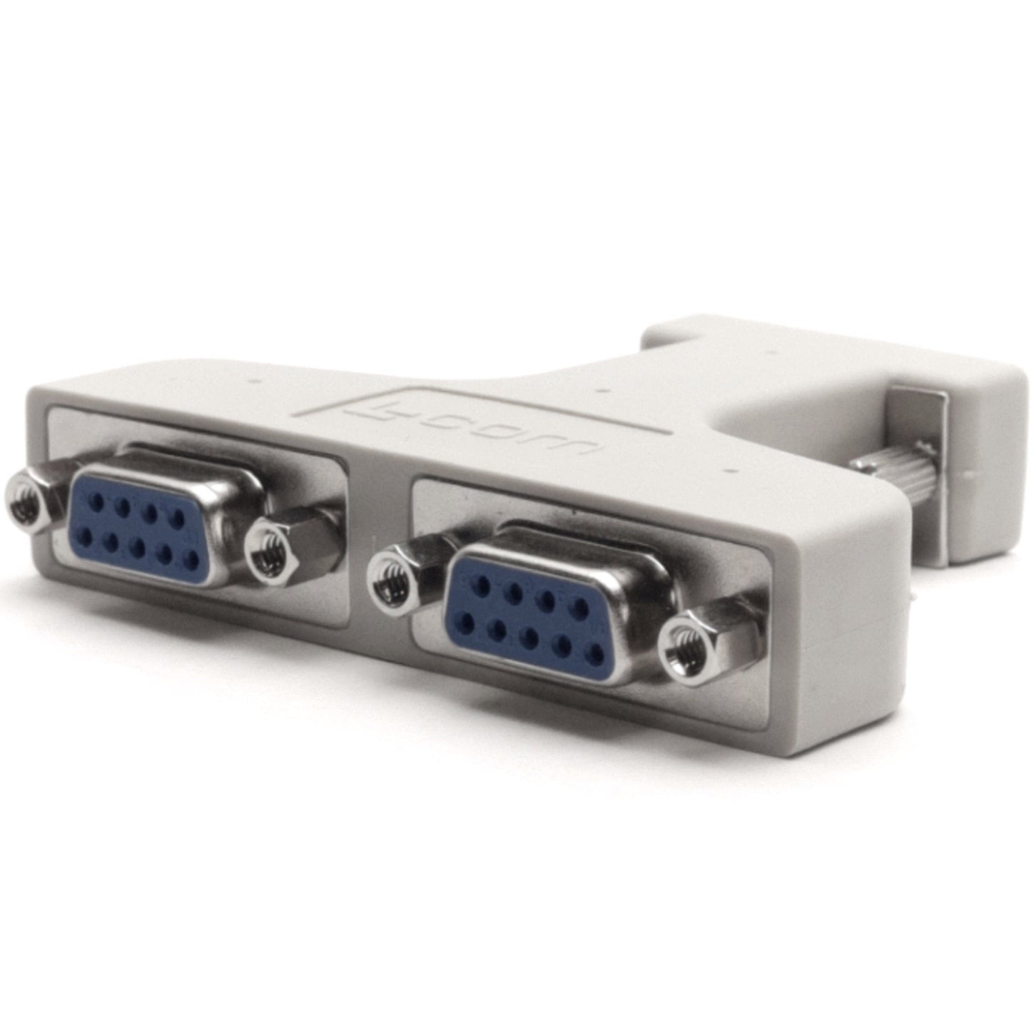 New Other L-Com ADPT-DB9Y Splitter Adapter, DB9M to DB9F & DB9F