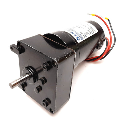 Used RAE Corporation P21941 DC Motor, 24VDC, 0.65A, 82RPM, 6.3 inlbs, 8mm Shaft