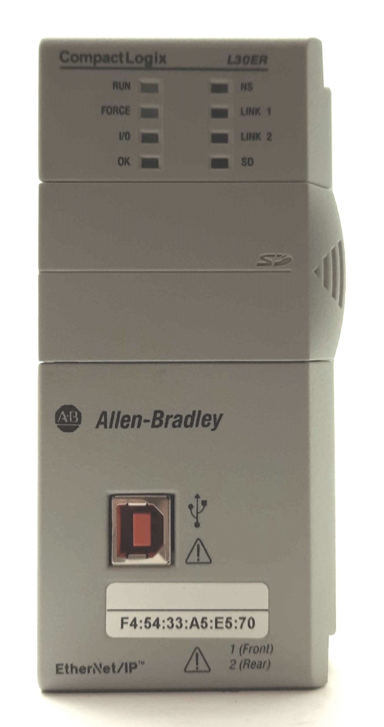 Used Allen Bradley 1769-L30ER Series A CompactLogix PLC Motion Controller, 1MB Memory