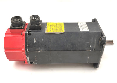 Used Fanuc A06B-0314-B504#0008 Model 5S AC Servo Motor 2000RPM, 5.9Nm, 2000PPR, 130mm