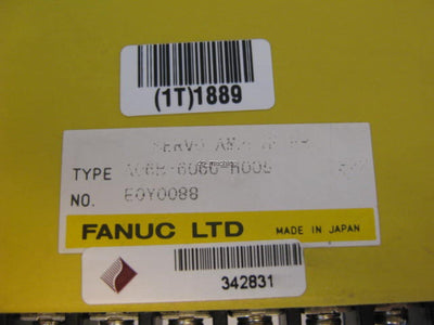 Used GE Fanuc A06B-6066-H005 Digital AC Servo Amplifier *Missing Cover*