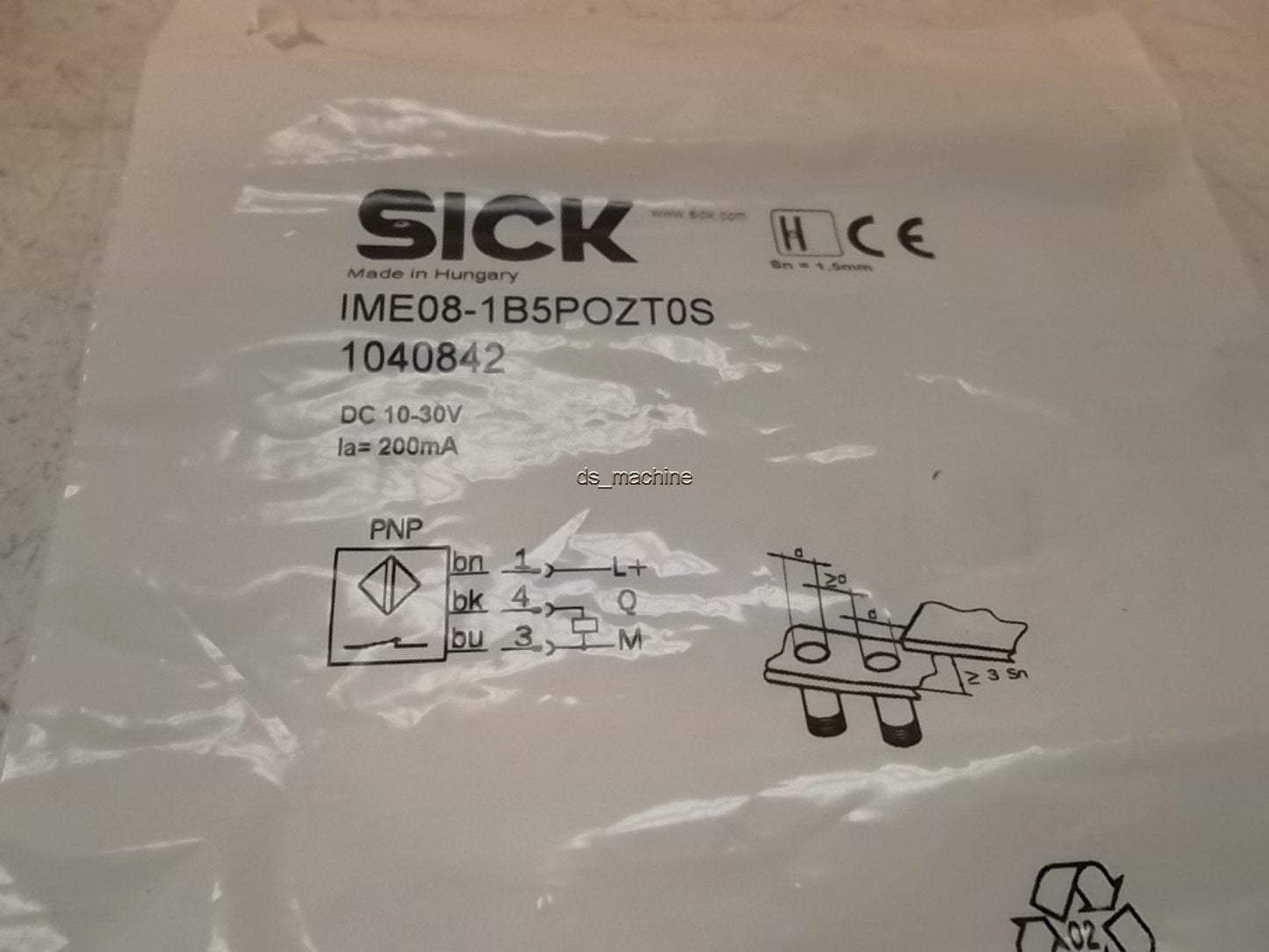 New Sick IM08-2N5PS-ZW1 Proximity Sensor 10-30VDC