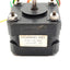 Used Howard 1-19-4202 Stepper Motor, Voltage: 12VDC, Resolution: 3.6ø/Step, 5mm Shaft