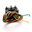 Used Howard 1-19-4202 Stepper Motor, Voltage: 12VDC, Resolution: 3.6ø/Step, 5mm Shaft