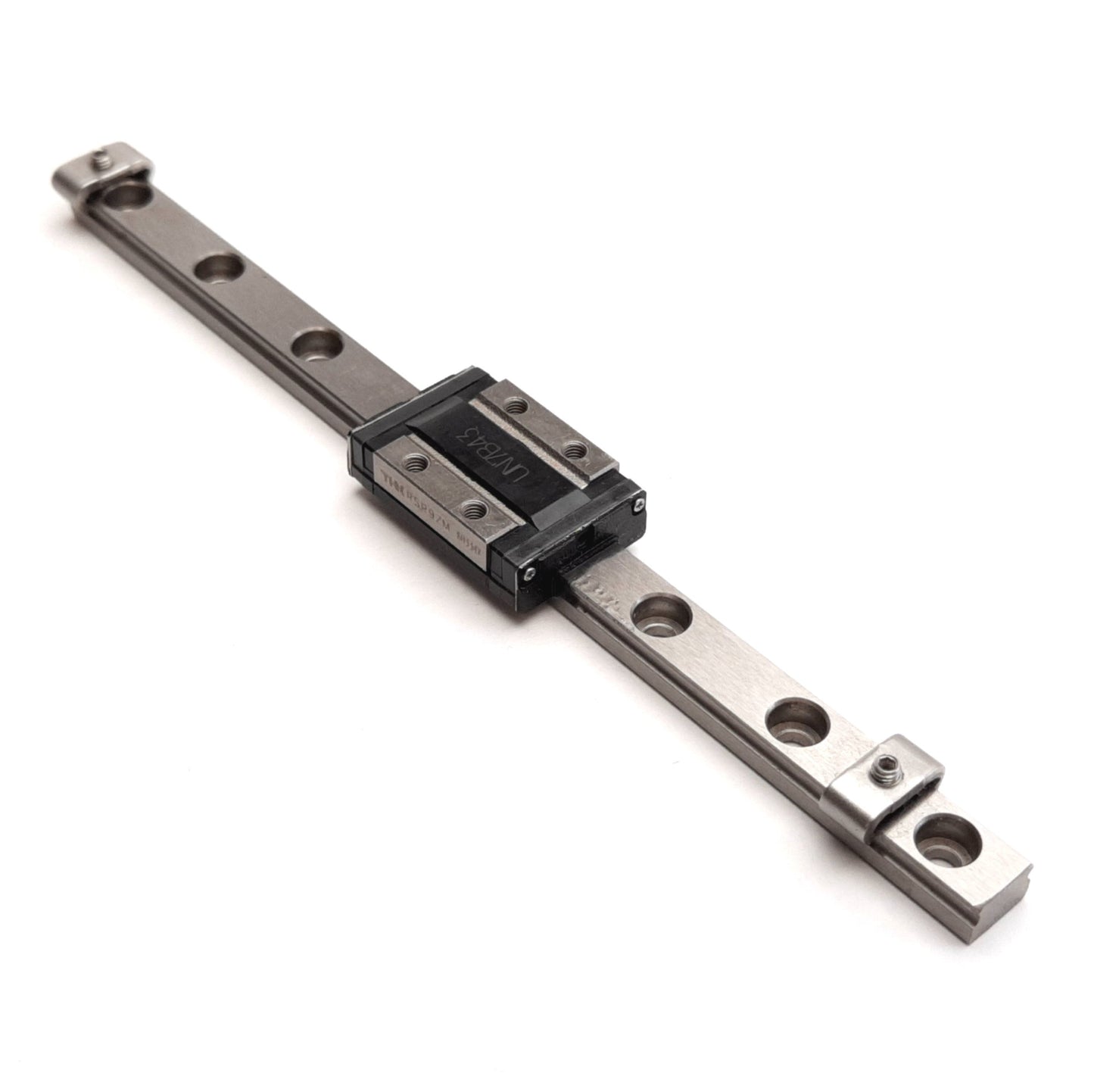 Used THK RSR9ZM Linear Rail With Bearing, Rail Length: 155mm, Carriage: 30mm x 20mm