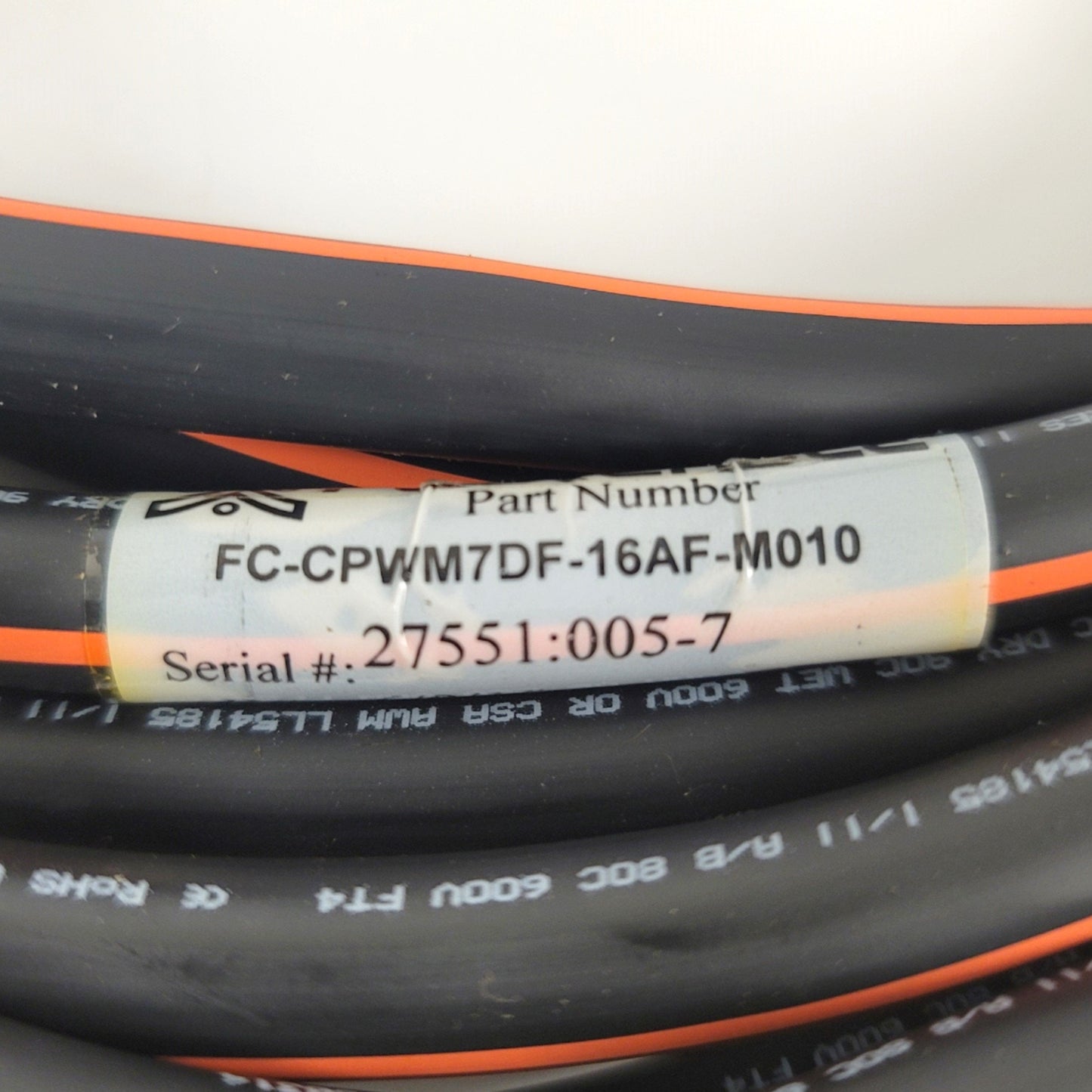 New FLEX-CABLE 2090-CPWM7DF-16AF10 Kinetix Motor Power Cable 10m SpeedTec DIN