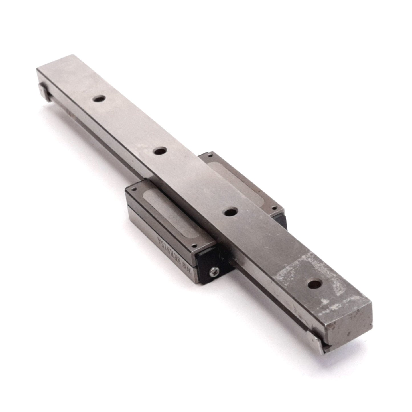 Used Nippon Bearing SERS15A Linear Rail with Bearing, Rail Length: 169mm, 42mm x 32mm