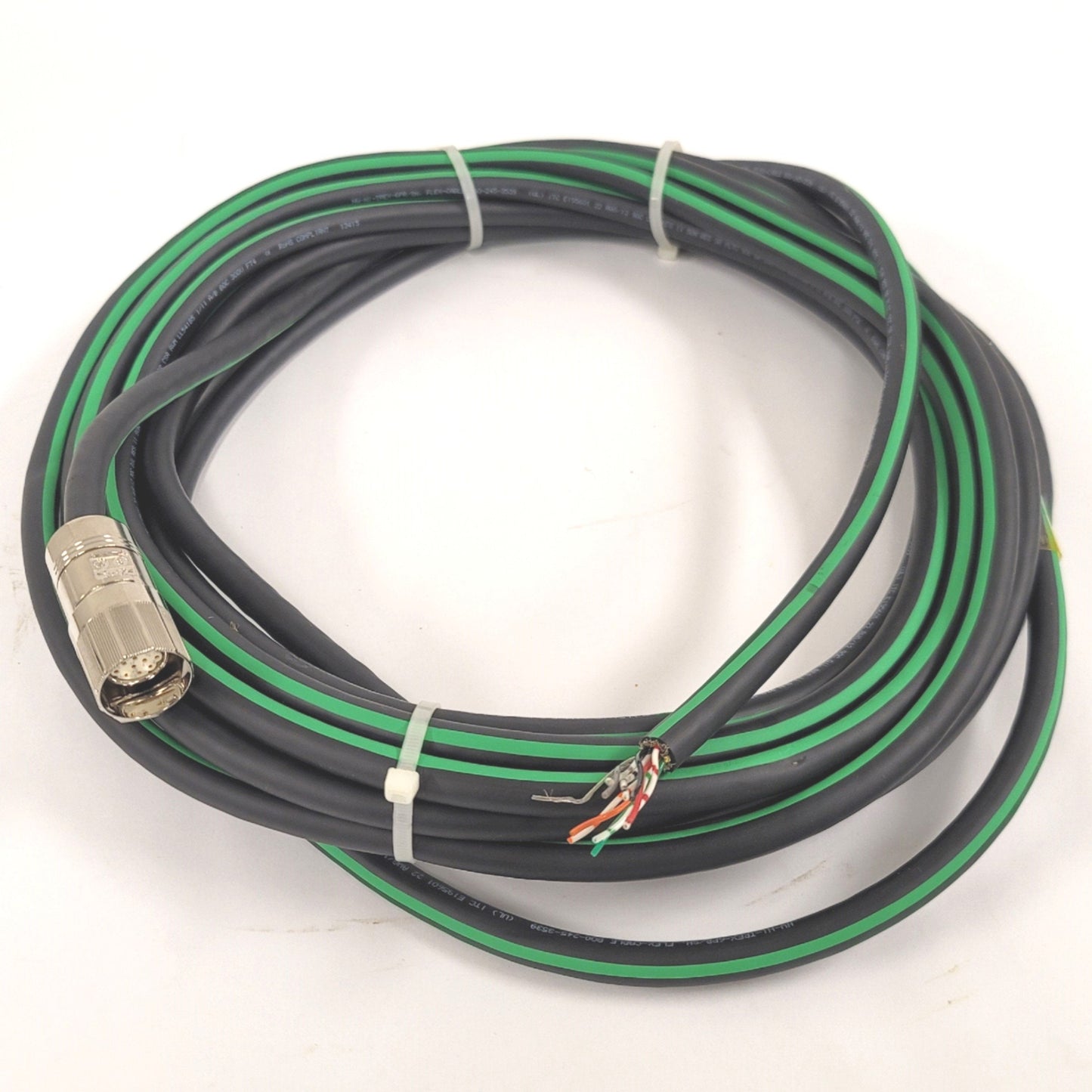 New FLEX-CABLE 2090-CFBM7DF-CEAF10 Hi-Res Resolver Encoder Feedback Cable, 10m