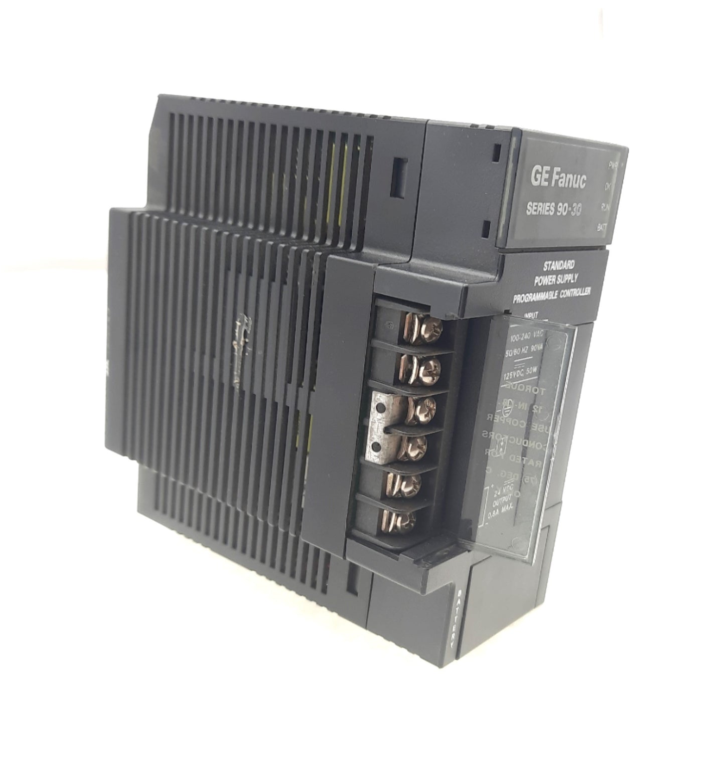 Used GE Fanuc IC693PWR321T Series 90-30 Power Supply Module 100-240VAC IN 24VDC OUT