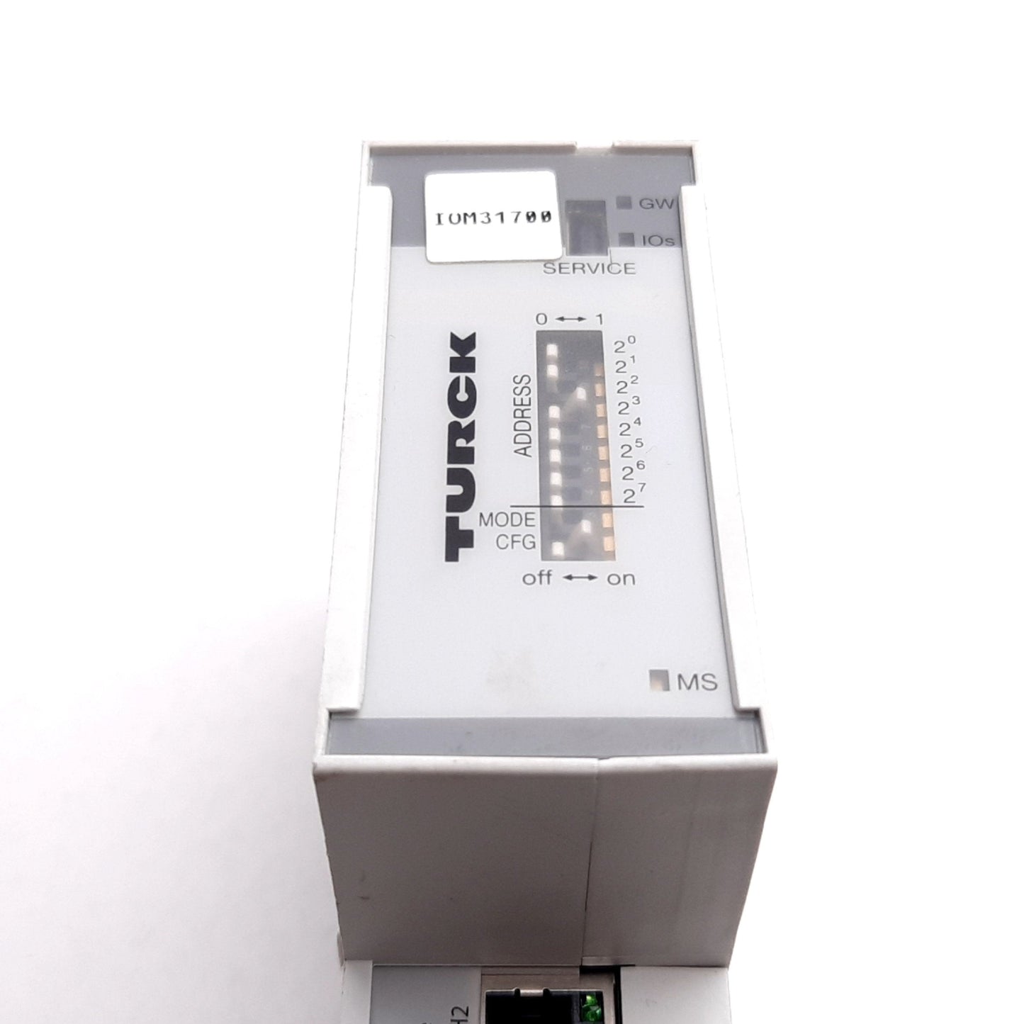 Used Turck BL20-E-GW-EN-IP Gateway, For BL20 I/O System, 24VDC, 10-100Mbps, 2x RJ45