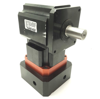 New – Open box Thomson Micron NTR42-002-S Right Angle Gearhead, 2:1, 1" Shaft, 142mm to NEMA42