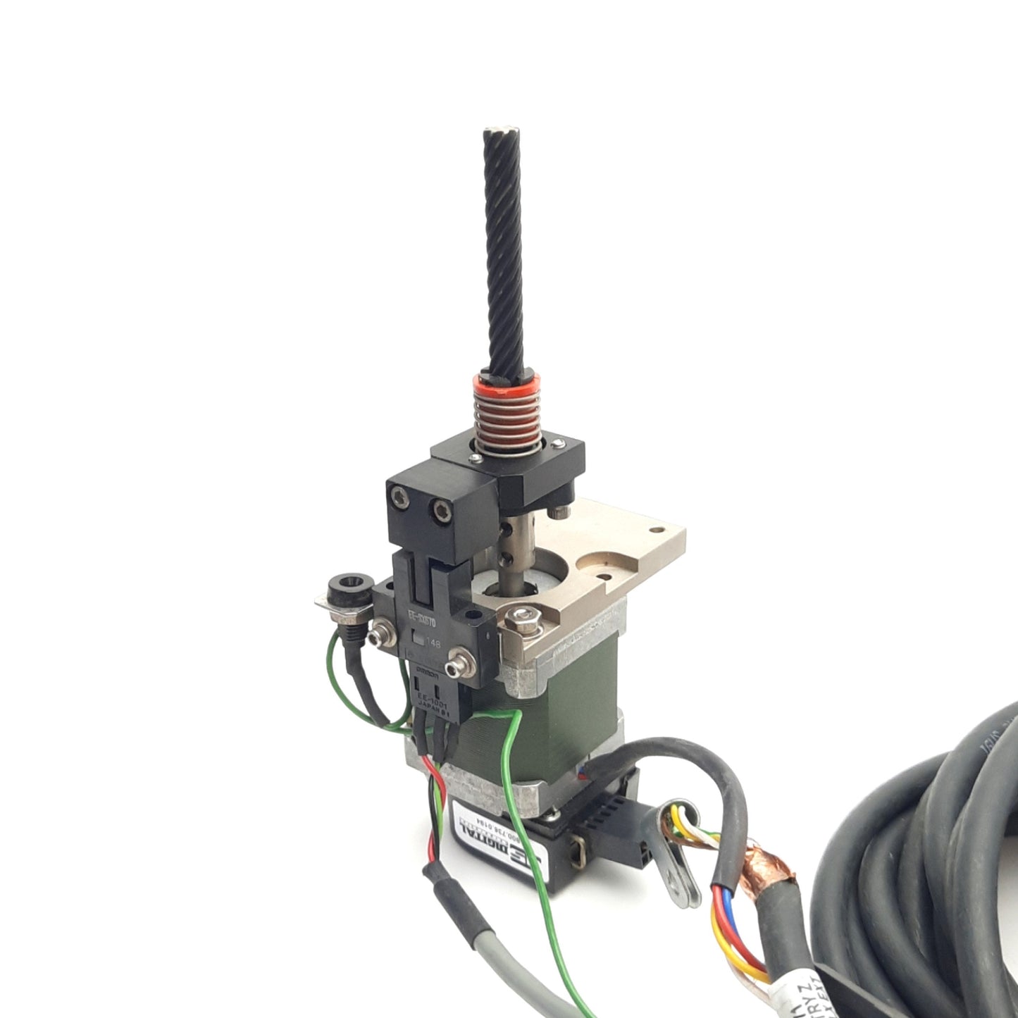 Used Applied Motion 5014-872 Stepper Motor w/ Encoder & Misfeed Sensor, 4.3v DC