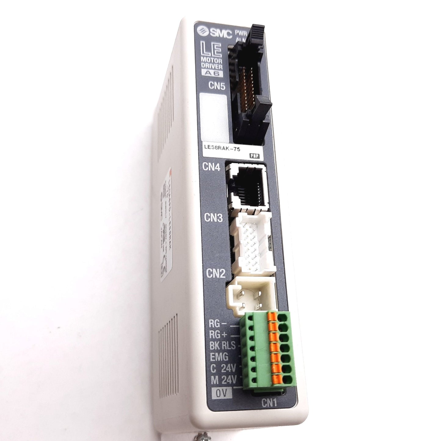 Used SMC LECA6PD-LES8RAK-75 Servo Motor Controller, With LES8RAK-75B-R56PD Actuator