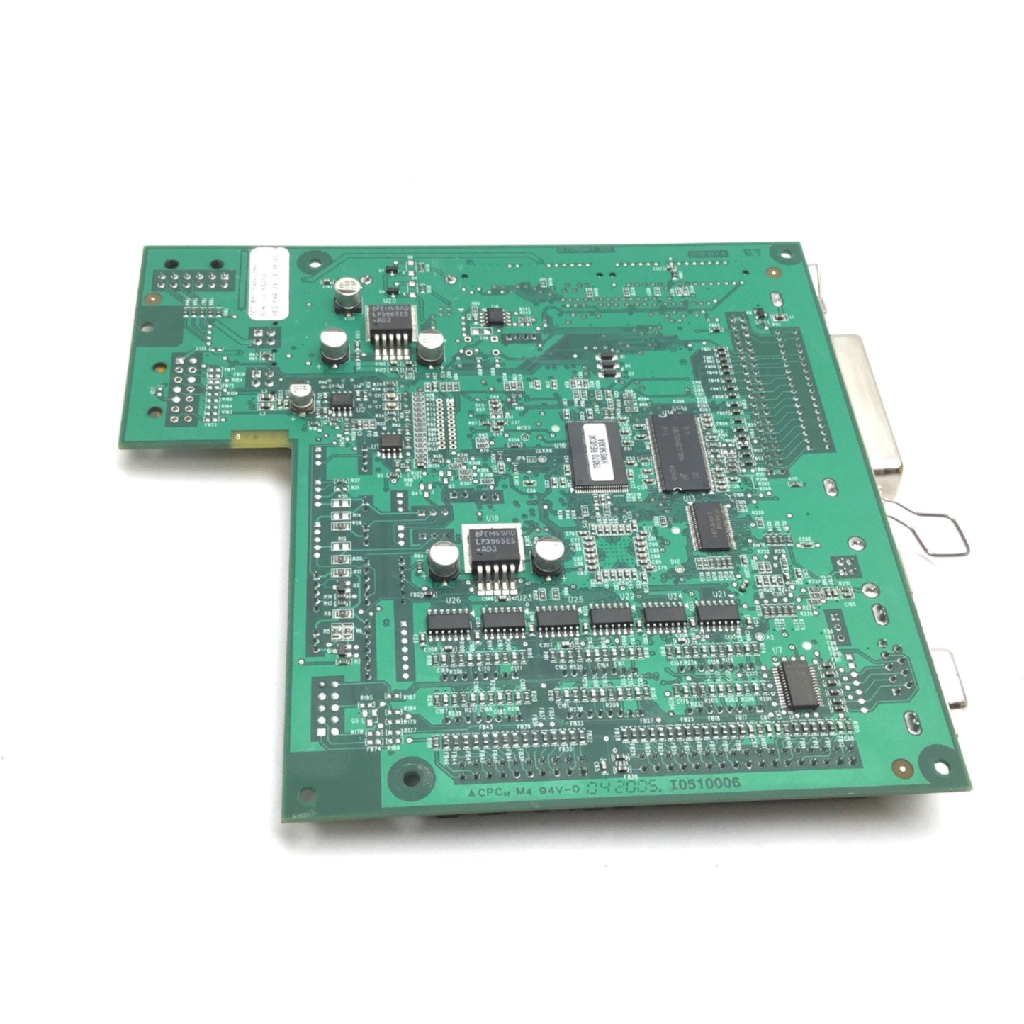 Used Zebra 41008 Rev 5 Main Logic Circuit Board, For 110xiIII Series Printers