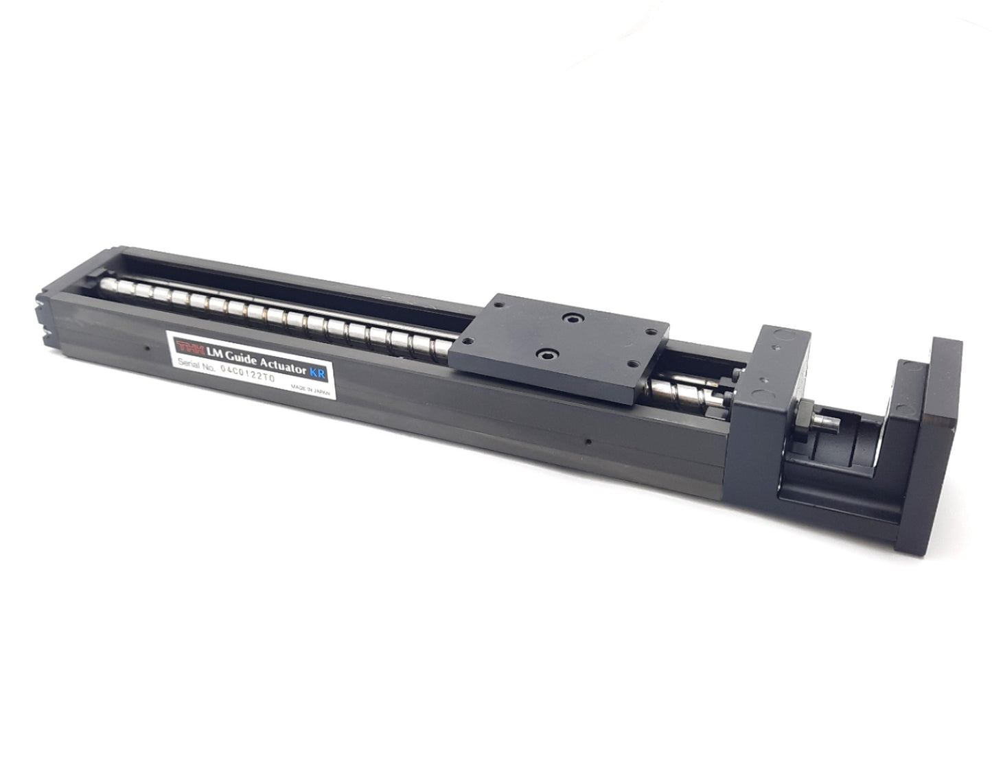 Used THK KR3310C-0225-P LM Precision Linear Positioner 10mm Lead 225mm Travel NEMA 23