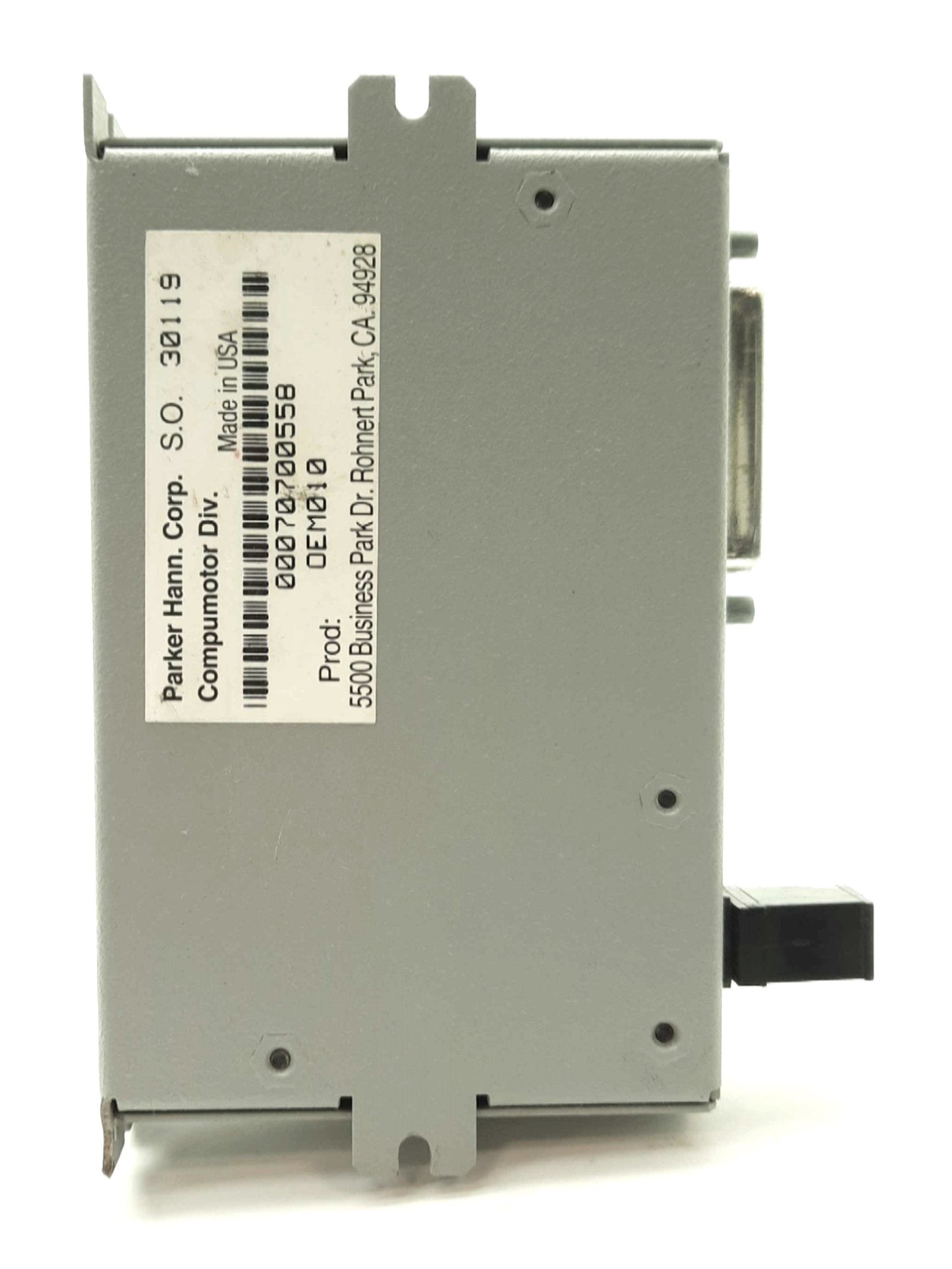 Used Parker OEM010 Compumotor OEM Drive Indexer, Step/Direction, RS232, 5VDC