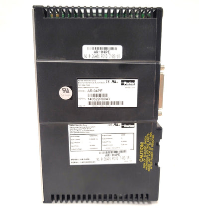 Used Parker AR-04PE Aries EPL Servo Drive Ethernet, 120/240VAC, 3.2A 400W, 170/340VDC