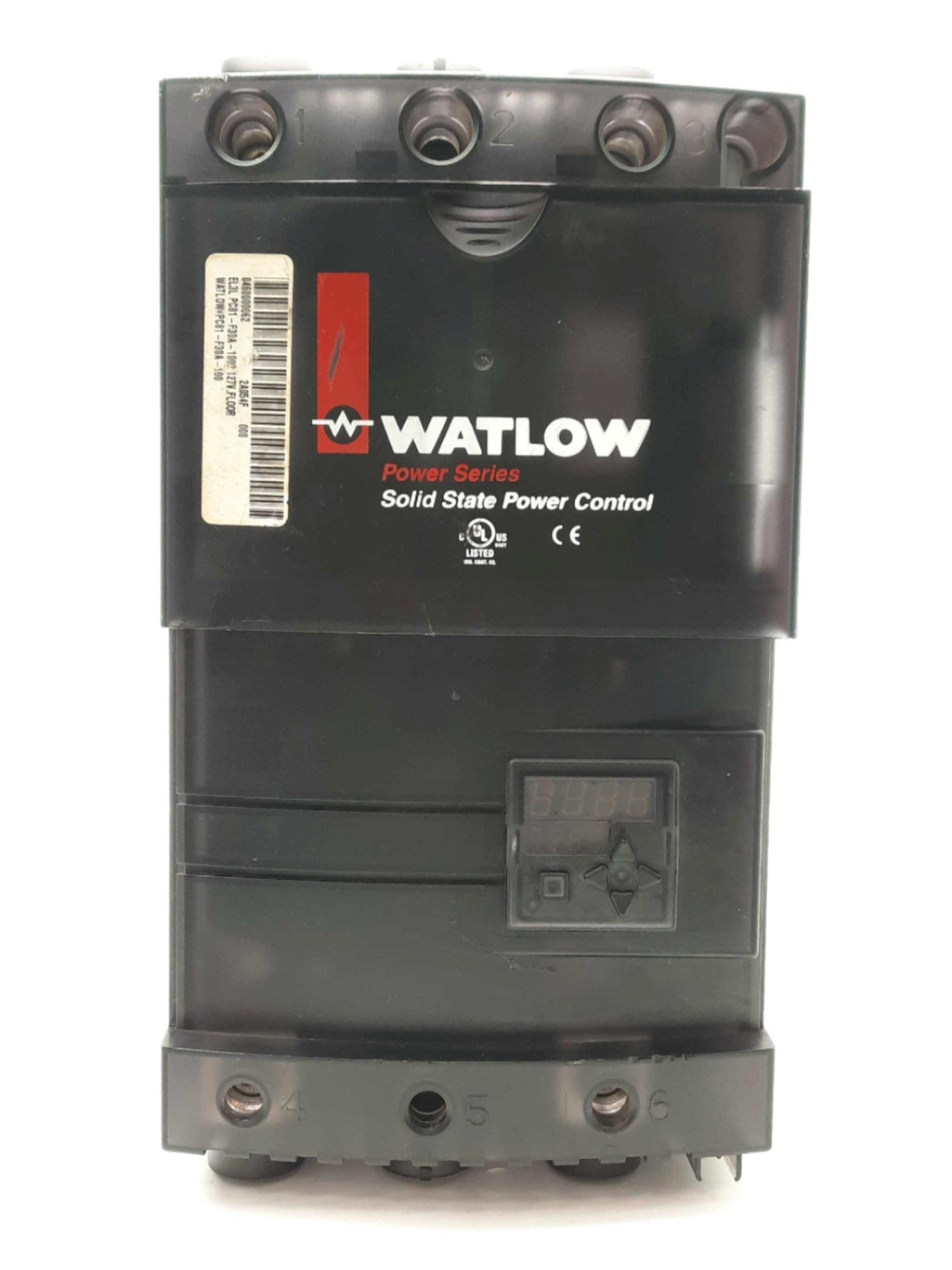 Used Watlow PC81-F30A-1000 Heater Power Control 2x Zones 1? 24-120VAC 185A 120/240VAC