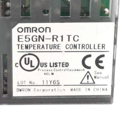 Used Omron E5GN-R1TC Temperature Controller 48x24mm, Relay Output, 100-240V AC