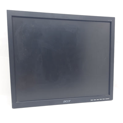 Used Acer V173B / ET.BV3RP.001/B01 LCD Monitor 17", 1280 x 1024 Pixels 100-240V 14W