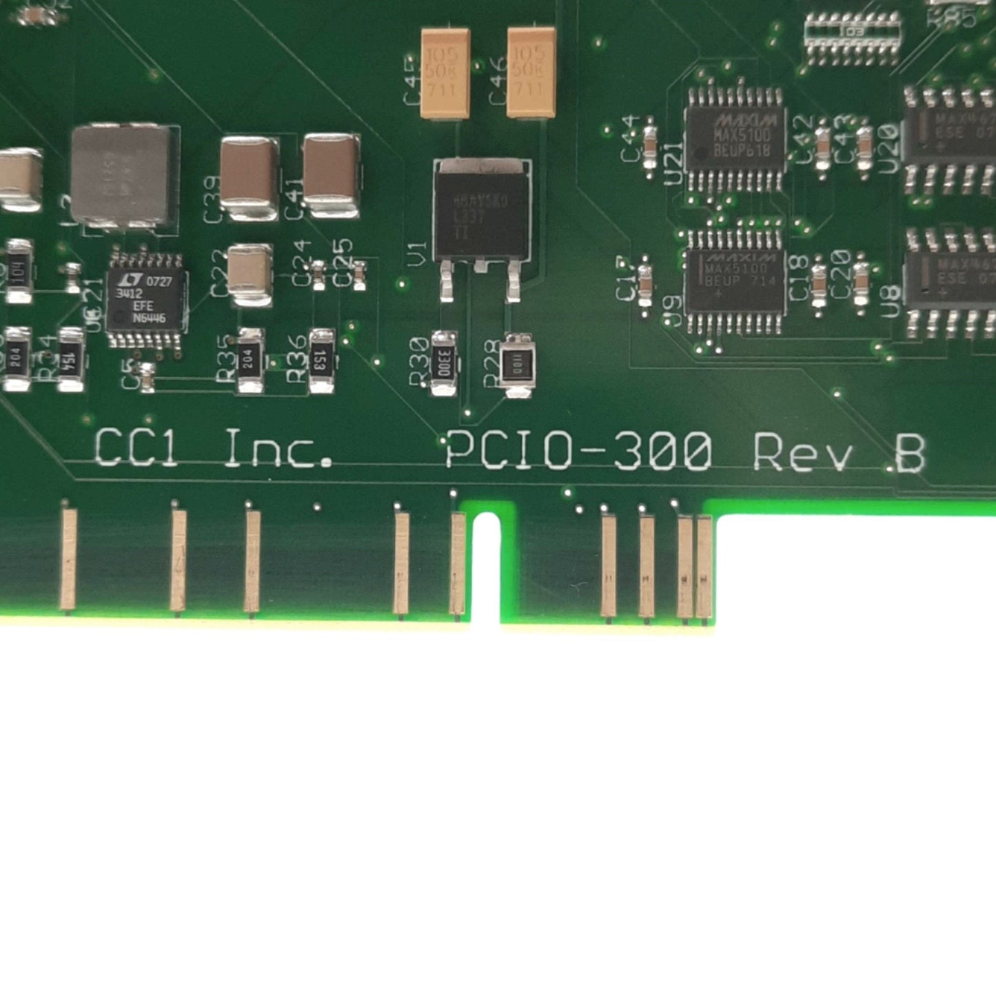 Used CC1 Inc. PCIO-300 Rev. B Computer I/O Card, PCI, DB25