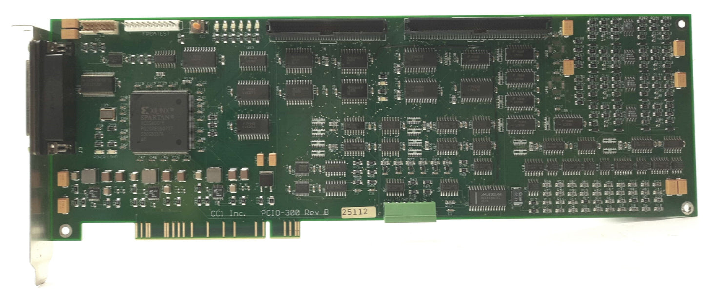 Used CC1 Inc. PCIO-300 Rev. B Computer I/O Card, PCI, DB25