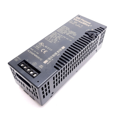 Used GE Fanuc IC200PWR001C VersaMax Power Supply Module, In: 24VDC 11W, Out: 3.3/5VDC