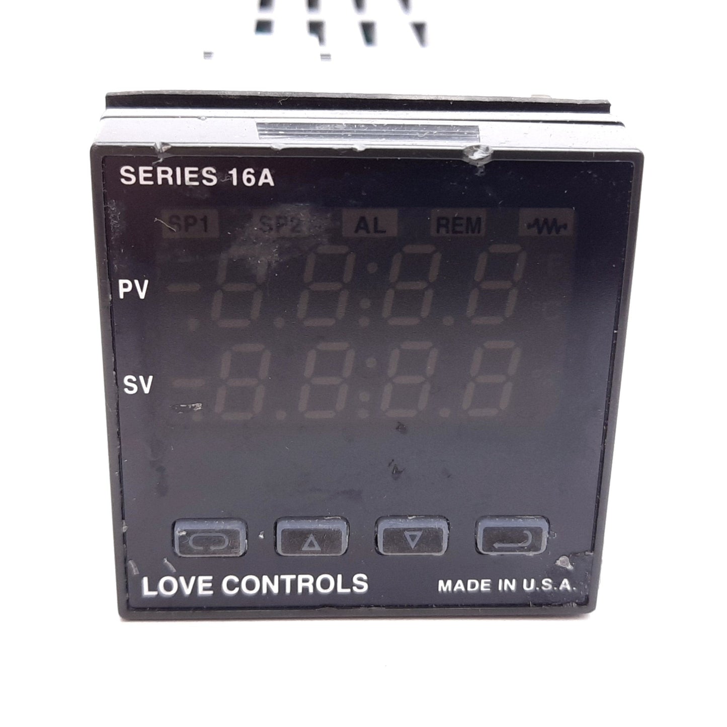 Used Love Controls 16A2120-924 Temperature Controller, 100-240VAC / 132-240VDC