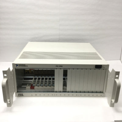 Used National Instruments PXI-1006 18-Slot 3U Mainframe Chassis w/Rack Mount Kit