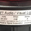 Used Federal Signal AV1-LED-024R Combination Audible/Visual Signal, 24VDC, 0.98A