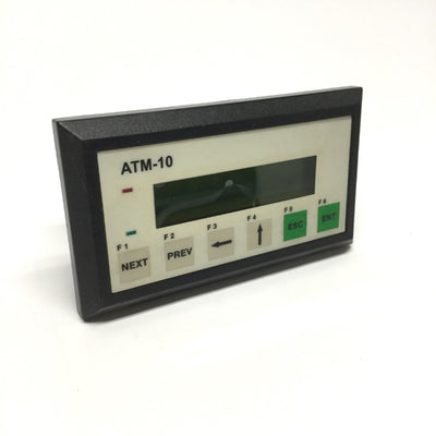 Used Aromat Matsushita ATM-10 Intelligent Operator Panel, Keypad, LCD Display, 5VDC