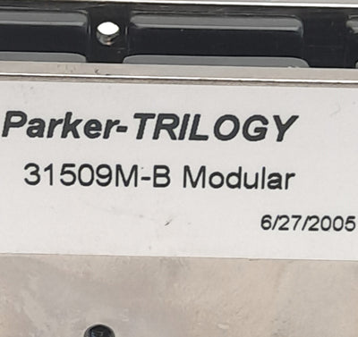 Used Parker Trilogy 31509M-B Linear Motor Magnet Track, 9.6" Long, Black Epoxy Magnet