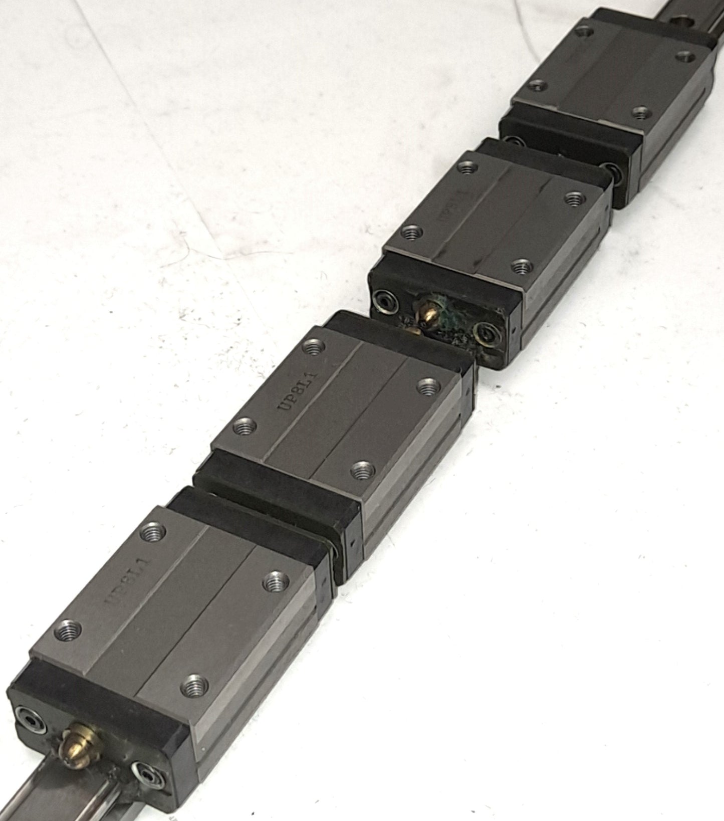 Used THK SR15W-UPBL1-4+1210L Linear Motion Guide, 1210mm Long, 24 x 34 x 57mm Block