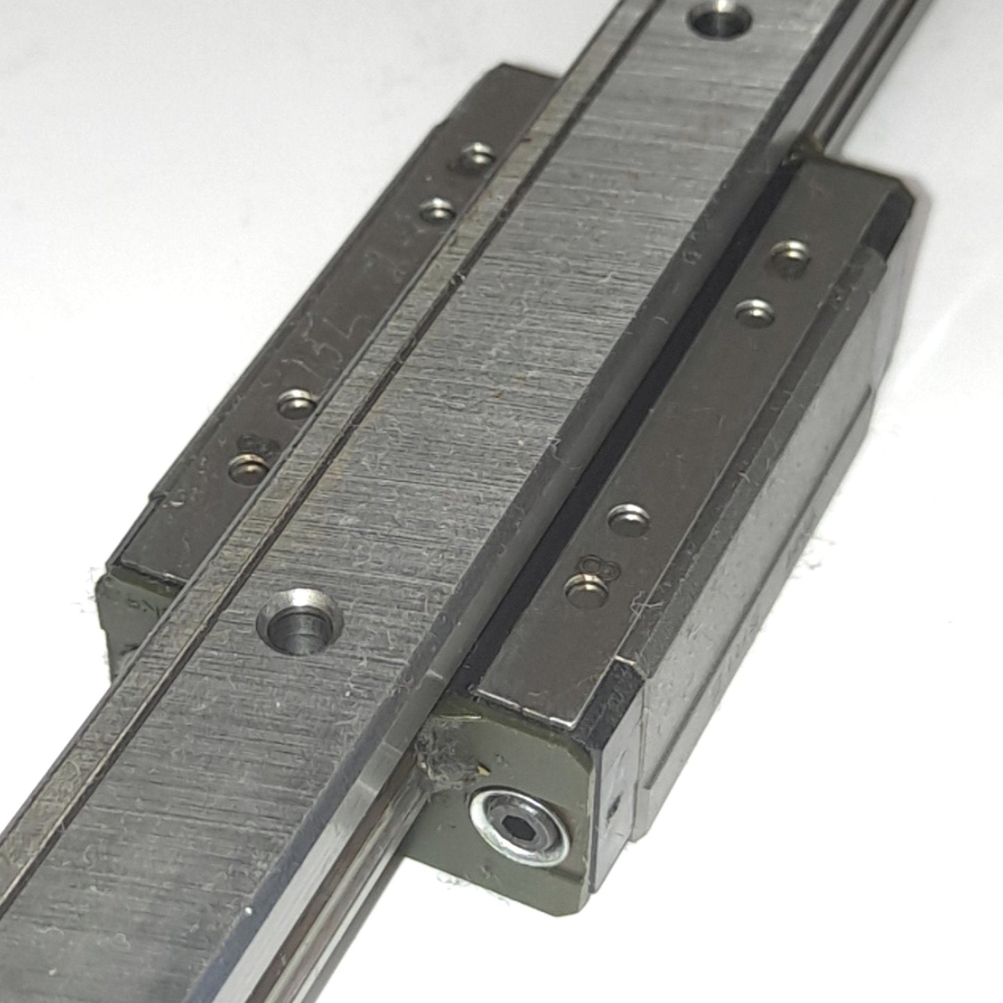 Used THK SR15W-UPBL1-4+1210L Linear Motion Guide, 1210mm Long, 24 x 34 x 57mm Block