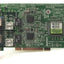 Used Portwell ABN-112 Dual Ethernet Network Card Intel 82551 PCI 2x RJ45 10/100Mbps