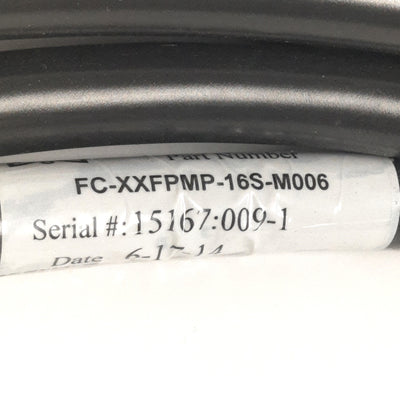 New Other Flex Cable FC-XXFPMP-16S-M006 Motor power Cable, 16AWG, 6m, 4-Pin