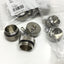 New Lot of 10 Belden Lumberg RKV 11428 Metal Dust Cover Cap for 7/8" Female Sockets