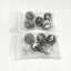 New Lot of 10 Belden Lumberg RKV 11428 Metal Dust Cover Cap for 7/8" Female Sockets