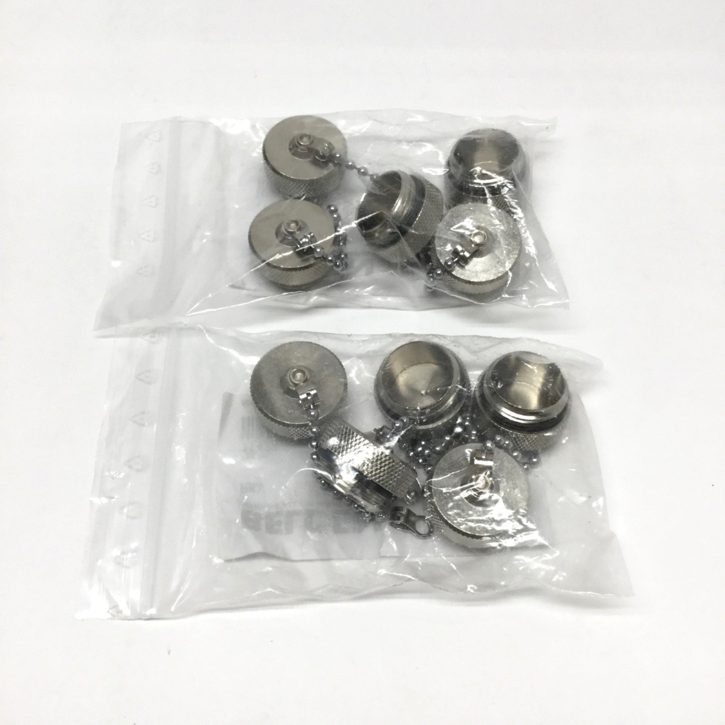 New Lot of 10 Belden Lumberg RKV 11428 Metal Dust Cover Cap for 7/8" Female Sockets