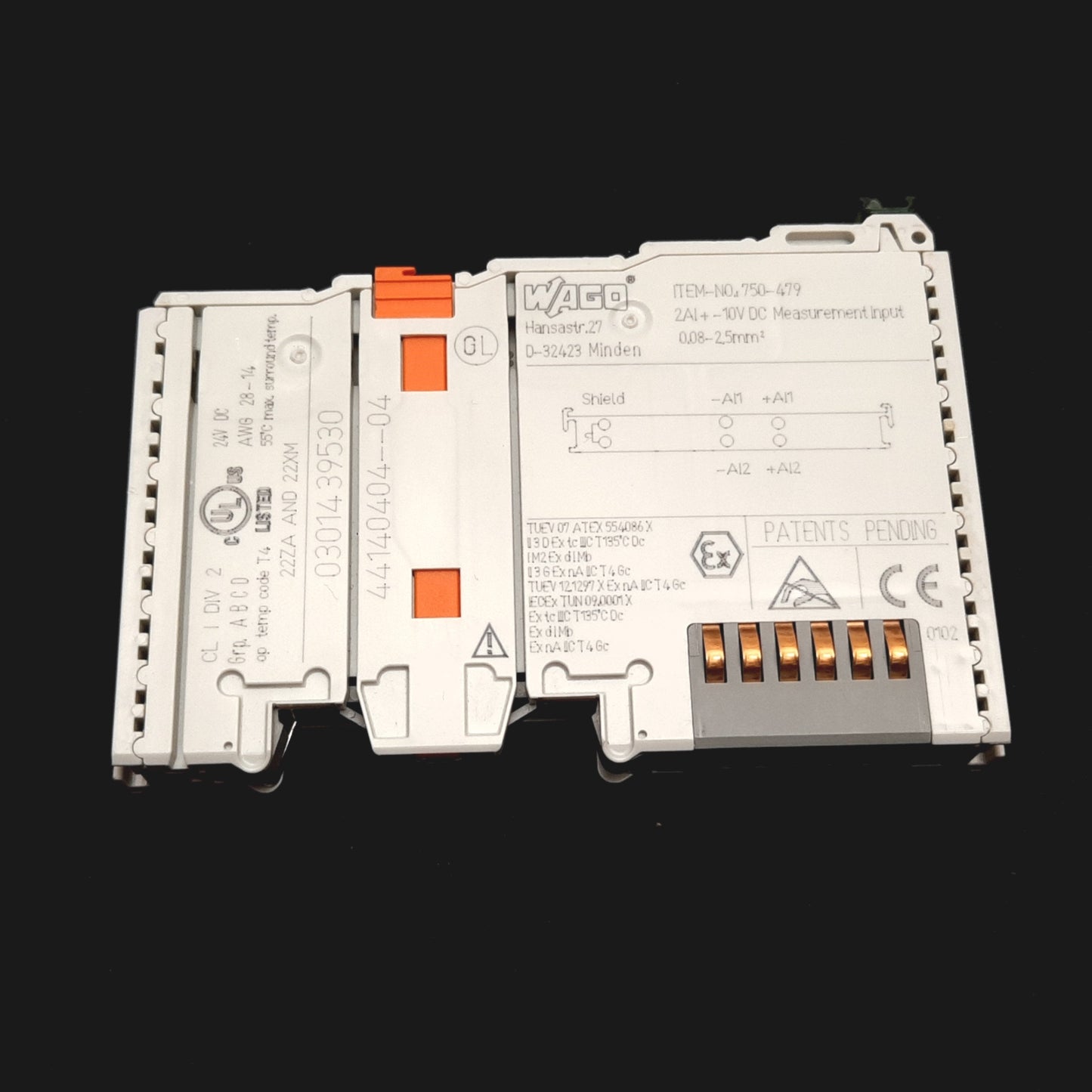 Used Wago 750-479 Measurement Input Module