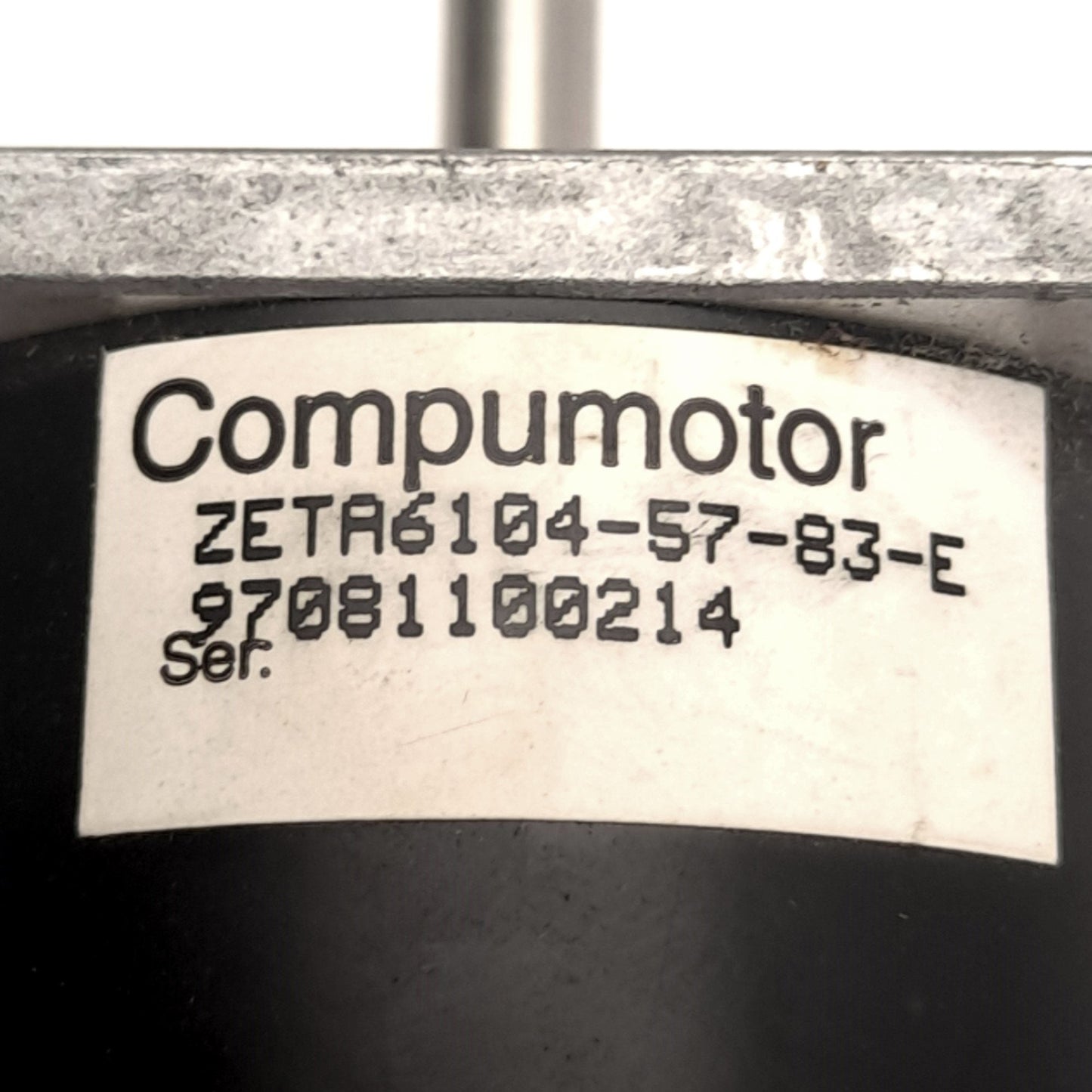 Used Parker ZETA6104-57-83-E Compumotor Stepper Motor 2-Phase 100oz-in 1/4" Shaft